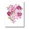 Designart - Pink Retro Flowers - Traditional Canvas Wall Art Print